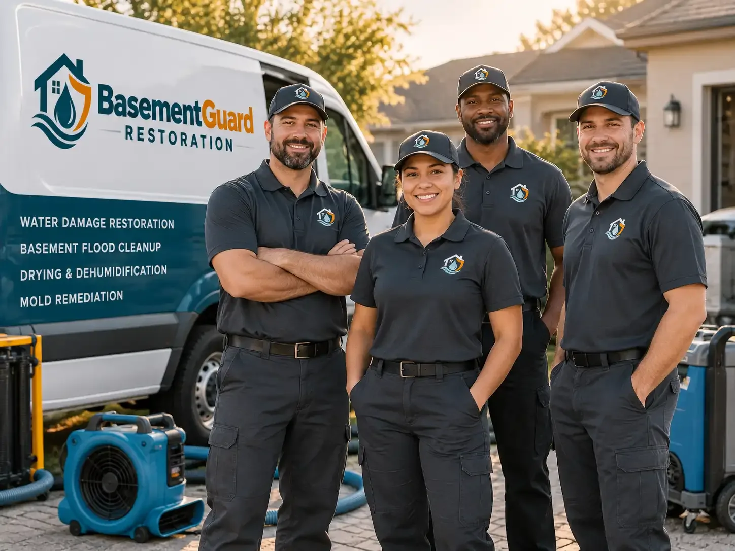 Basement Water Damage Restoration company in Damar, KS